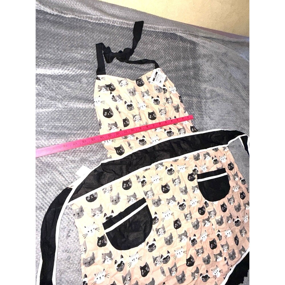 NWT Now Designs Betty Cats Meow Bib Apron - Picture 11 of 16
